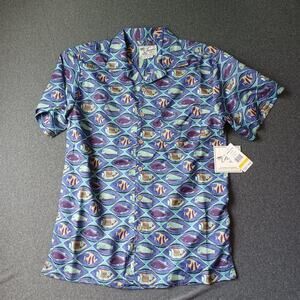 Trucks Waikki  Fish Shirt NWT Men's S/P